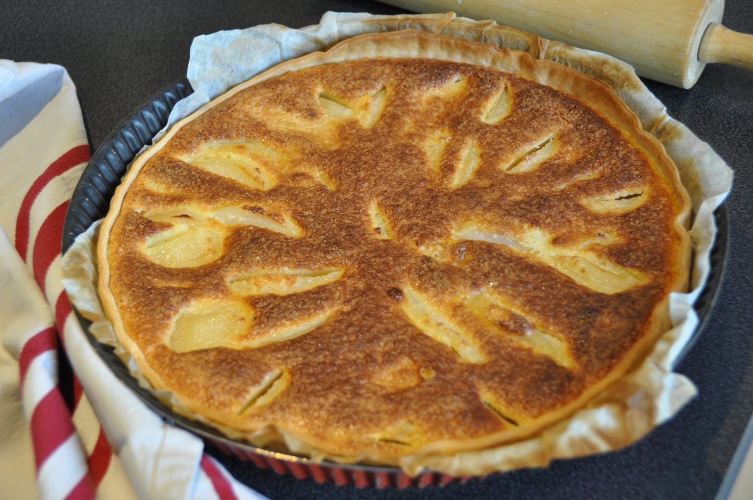 Tarte Aux Poires Amandine - Desserts - Recettes - Diététicienne Du Sport